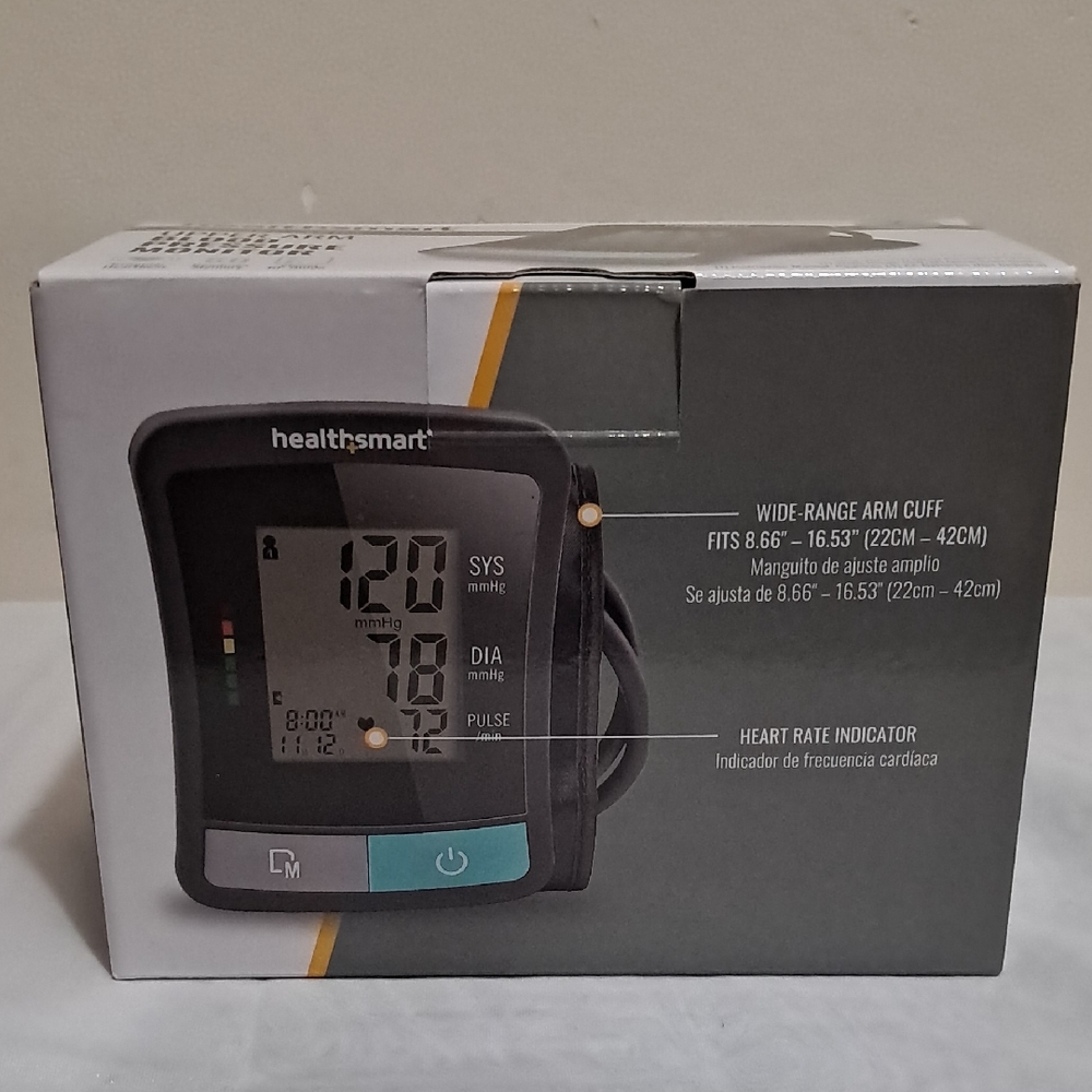 Healthsmart Digital Blood Pressure Monitor - Black